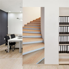 Load image into Gallery viewer, Custom Size Wood Door Stickers For Living Room Bedroom Landscape PVC Self Adhesive Wallpaper Waterproof Renovation Mural Decals